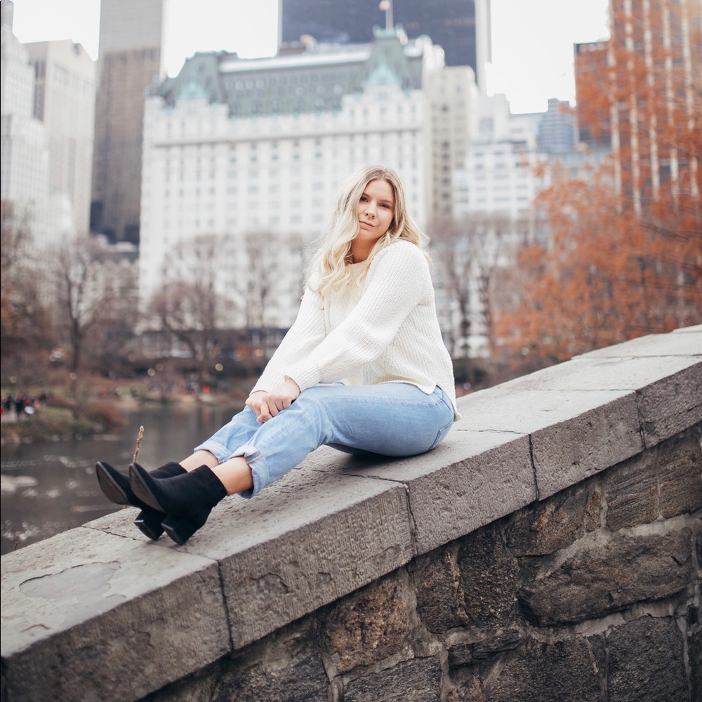 MADEWELL Balloon Sleeve Sweater